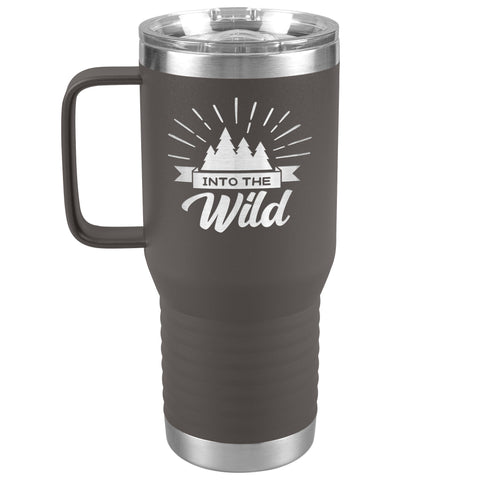 Into The Wild Camping Tumbler Into The Wild Camping Tumbler