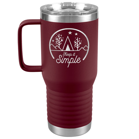 Keep it Simple Camping Tumbler Keep it Simple Camping Tumbler