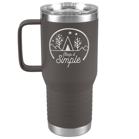 Keep it Simple Camping Tumbler Keep it Simple Camping Tumbler