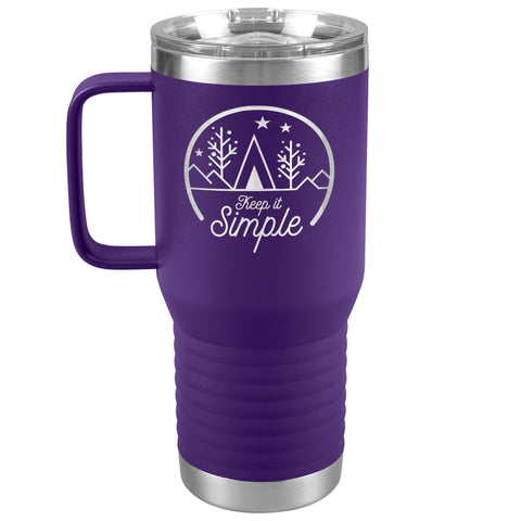 Keep it Simple Camping Tumbler Keep it Simple Camping Tumbler