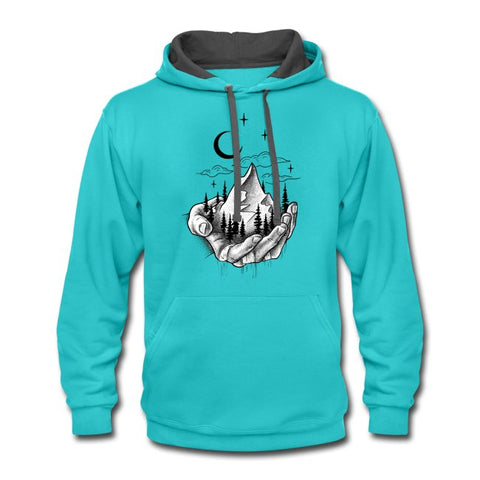 Contrast Colour Hoodie Contrast Colour Hoodie