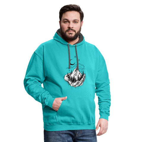Contrast Colour Hoodie Contrast Colour Hoodie