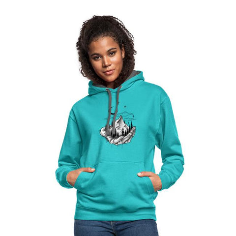 Contrast Colour Hoodie Contrast Colour Hoodie