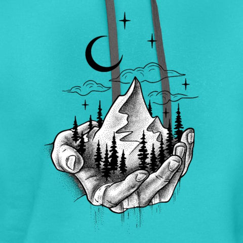 Contrast Colour Hoodie Contrast Colour Hoodie