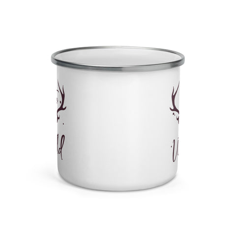 "Into the Wild" Camping Enamel Mug "Into the Wild" Camping Enamel Mug