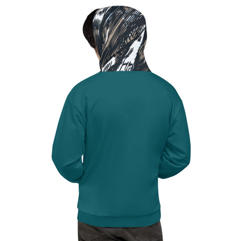 Unisex Hoodie - Green Mountain Peaks Unisex Hoodie - Green Mountain Peaks