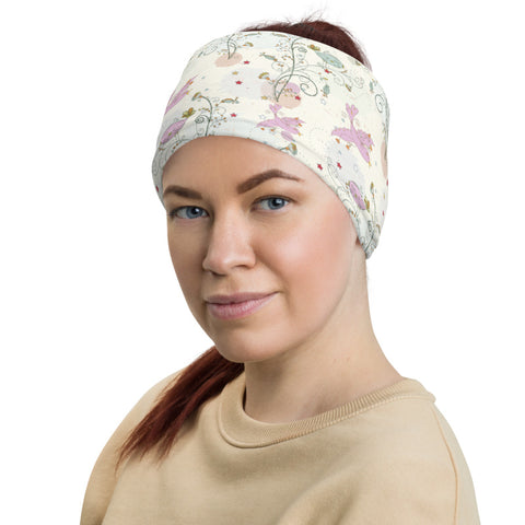 Birds Garden Multifunctional Face Mask Headwear Neck Gaiter All Elements Protection Birds Garden Multifunctional Face Mask Headwear Neck Gaiter All Elements Protection