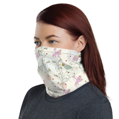 Birds Garden Multifunctional Face Mask Headwear Neck Gaiter All Elements Protection Birds Garden Multifunctional Face Mask Headwear Neck Gaiter All Elements Protection