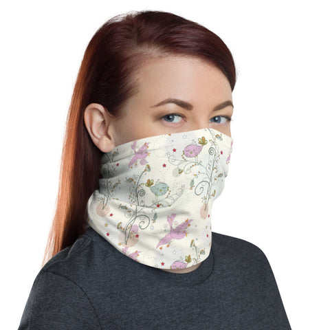Birds Garden Multifunctional Face Mask Headwear Neck Gaiter All Elements Protection Birds Garden Multifunctional Face Mask Headwear Neck Gaiter All Elements Protection