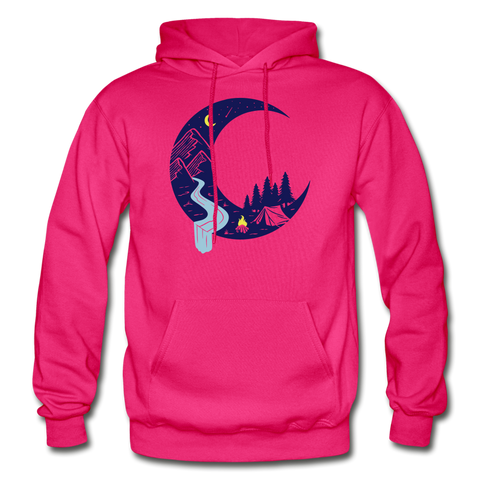 Gildan Heavy Blend Adult Hoodie - fuchsia Gildan Heavy Blend Adult Hoodie - fuchsia