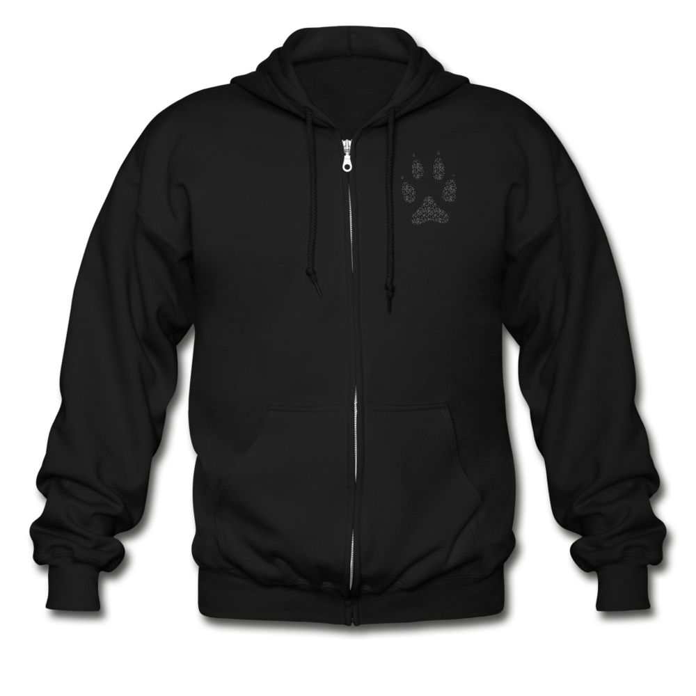 Gildan Heavy Blend Adult Zip Hoodie - black Gildan Heavy Blend Adult Zip Hoodie - black