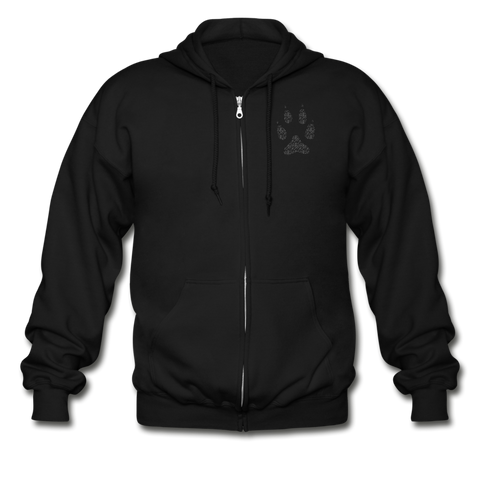 Gildan Heavy Blend Adult Zip Hoodie - black Gildan Heavy Blend Adult Zip Hoodie - black