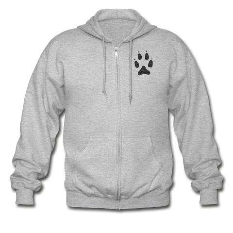 Gildan Heavy Blend Adult Zip Hoodie - heather gray Gildan Heavy Blend Adult Zip Hoodie - heather gray