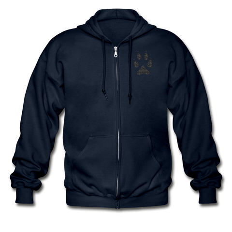 Gildan Heavy Blend Adult Zip Hoodie - navy Gildan Heavy Blend Adult Zip Hoodie - navy