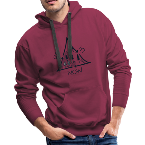 Men’s Premium Hoodie - burgundy Men’s Premium Hoodie - burgundy