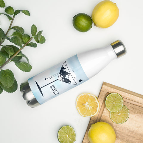 "Fresh Air Cocktail" Stainless Steel Water Bottle "Fresh Air Cocktail" Stainless Steel Water Bottle