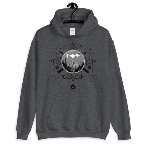 Mount Compass Unisex Hoodie Mount Compass Unisex Hoodie