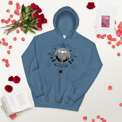 Mount Compass Unisex Hoodie Mount Compass Unisex Hoodie
