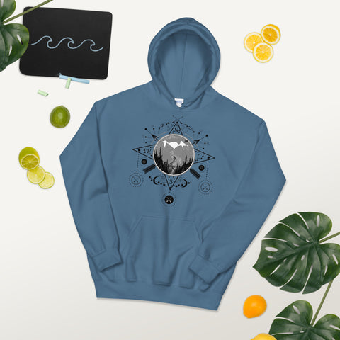 Mount Compass Unisex Hoodie Mount Compass Unisex Hoodie