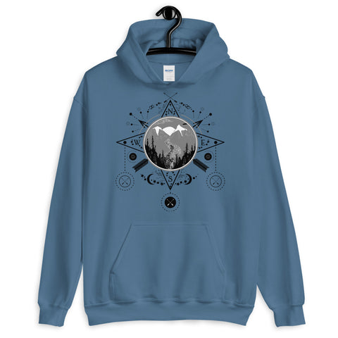 Mount Compass Unisex Hoodie Mount Compass Unisex Hoodie