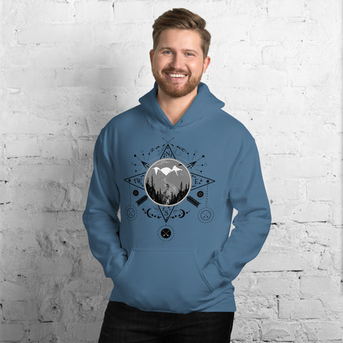 Mount Compass Unisex Hoodie Mount Compass Unisex Hoodie