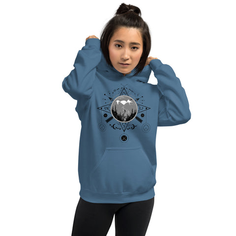 Mount Compass Unisex Hoodie Mount Compass Unisex Hoodie