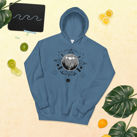 Mount Compass Unisex Hoodie Mount Compass Unisex Hoodie