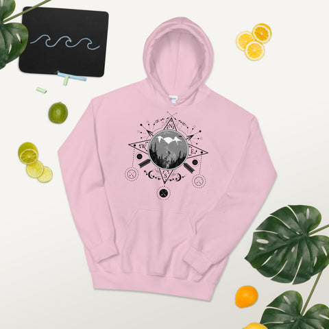 Mount Compass Unisex Hoodie Mount Compass Unisex Hoodie
