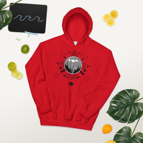 Mount Compass Unisex Hoodie Mount Compass Unisex Hoodie