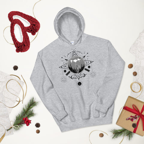 Mount Compass Unisex Hoodie Mount Compass Unisex Hoodie
