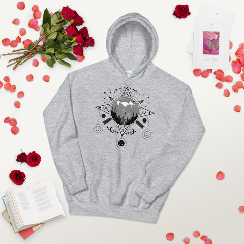 Mount Compass Unisex Hoodie Mount Compass Unisex Hoodie