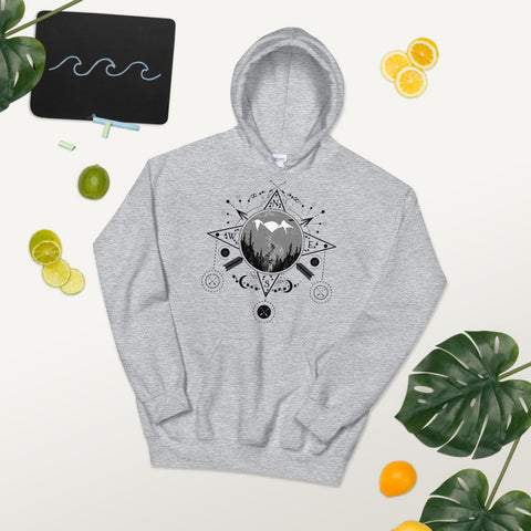 Mount Compass Unisex Hoodie Mount Compass Unisex Hoodie
