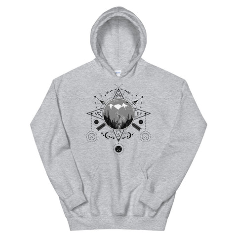 Mount Compass Unisex Hoodie Mount Compass Unisex Hoodie