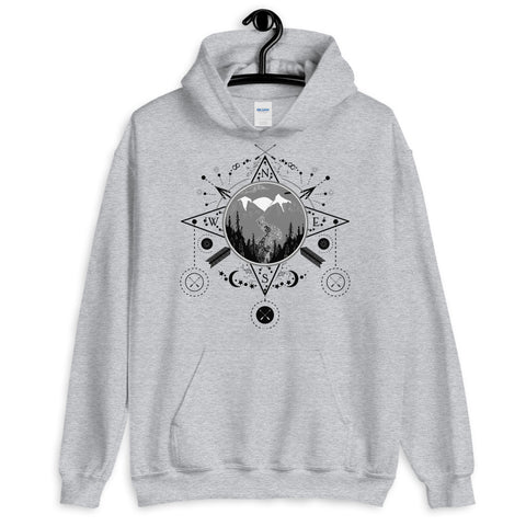 Mount Compass Unisex Hoodie Mount Compass Unisex Hoodie