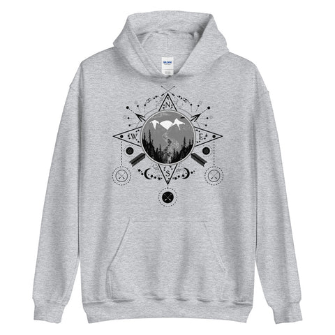 Mount Compass Unisex Hoodie Mount Compass Unisex Hoodie