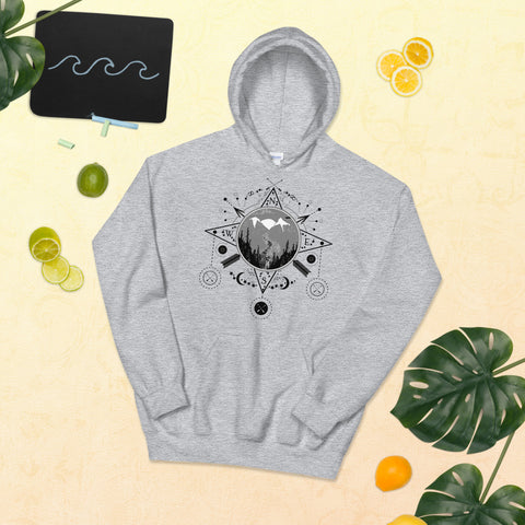 Mount Compass Unisex Hoodie Mount Compass Unisex Hoodie