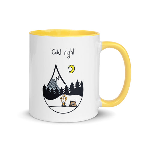 Colorful Camping "Cold Night" Mug Colorful Camping "Cold Night" Mug