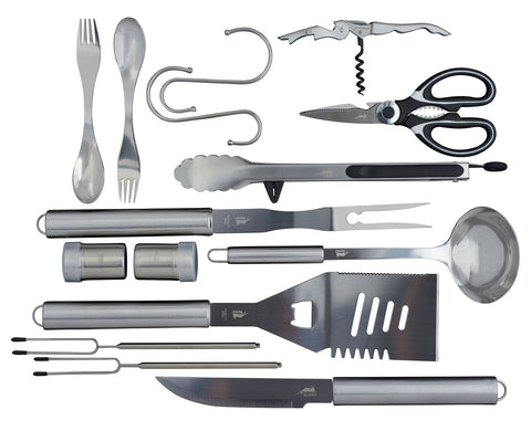 BOMKI Complete Grilling & Cooking Set for the Outdoors - butiksonline