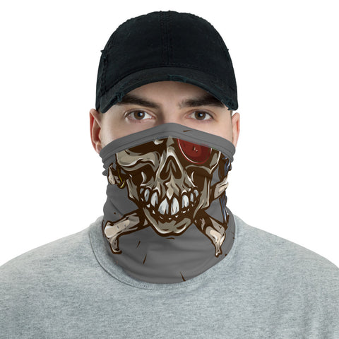 Pirate Skull Multifunctional Face Mask Headwear Neck Gaiter All Elements Protection - butiksonline