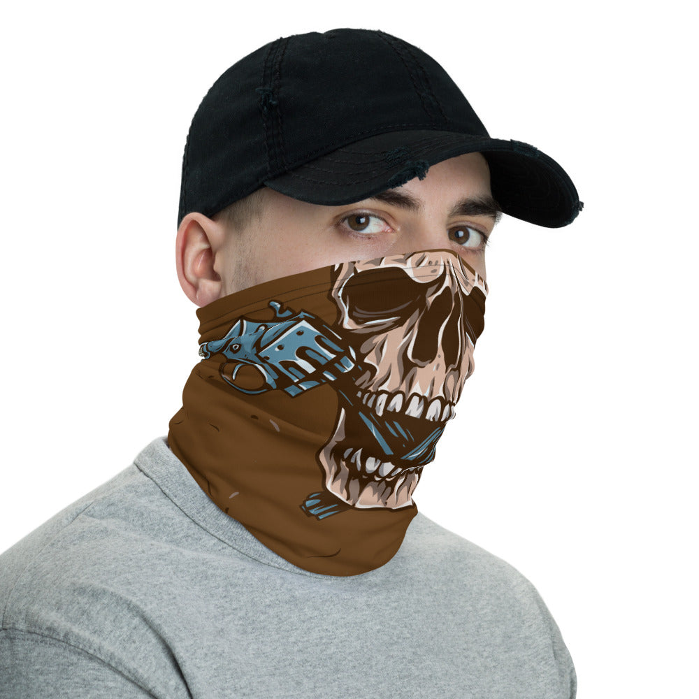 Gunzi Skull Multifunctional Face Mask Headwear Neck Gaiter All Elements Protection - butiksonline