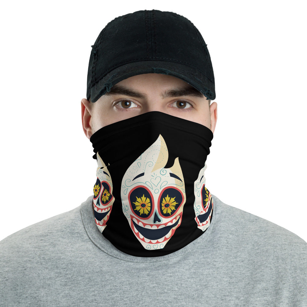 Funny Skull Multifunctional Face Mask Headwear Neck Gaiter All Elements Protection - butiksonline
