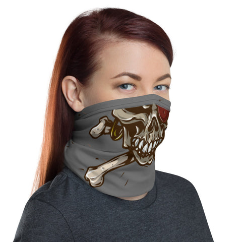 Pirate Skull Multifunctional Face Mask Headwear Neck Gaiter All Elements Protection - butiksonline