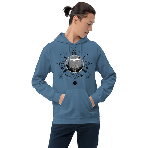 Mount Compass Unisex Hoodie