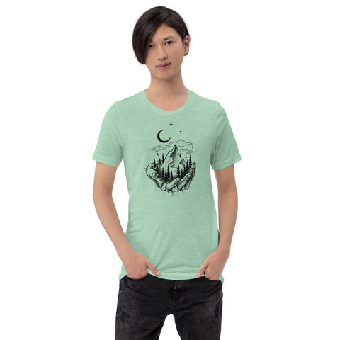 Blue Mountain Short-Sleeve Unisex T-Shirt