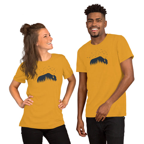 Mountain Deer Short-Sleeve Unisex T-Shirt
